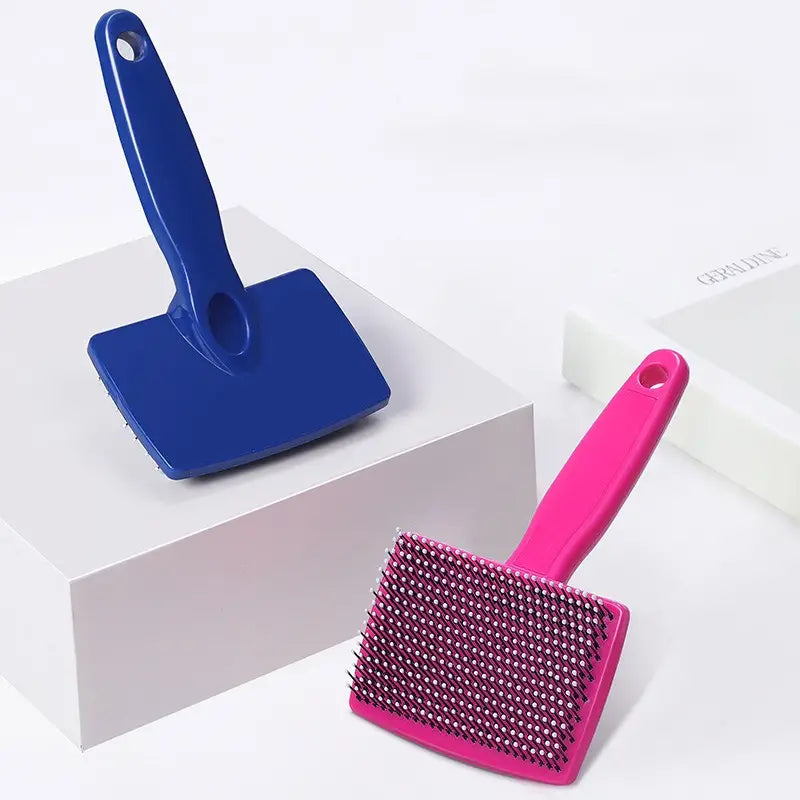 Pet Deshedding Comb - For Cats & Dogs - Gentle Hair Brush For Shedding & Cleaning
