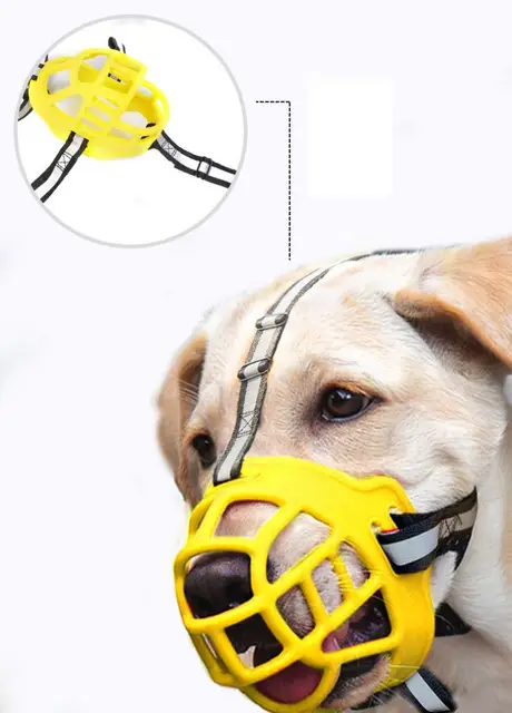 Soft Rubber Muzzle For Dogs