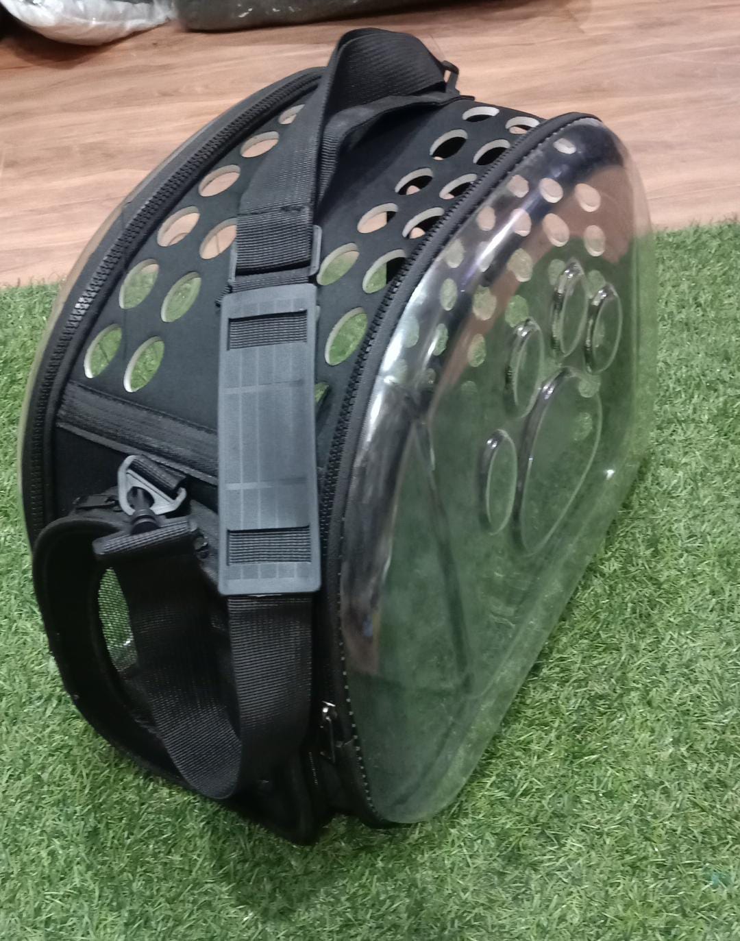 CARRY BAG TRANSPARENT LARGE