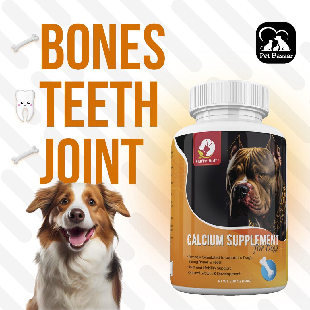 FLUFF N BUFF CALCIUM SUPPLEMENT FOR DOGS