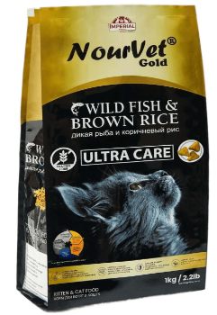 NourVet Gold -Wild FIsh & Brown Rice - 1kg
