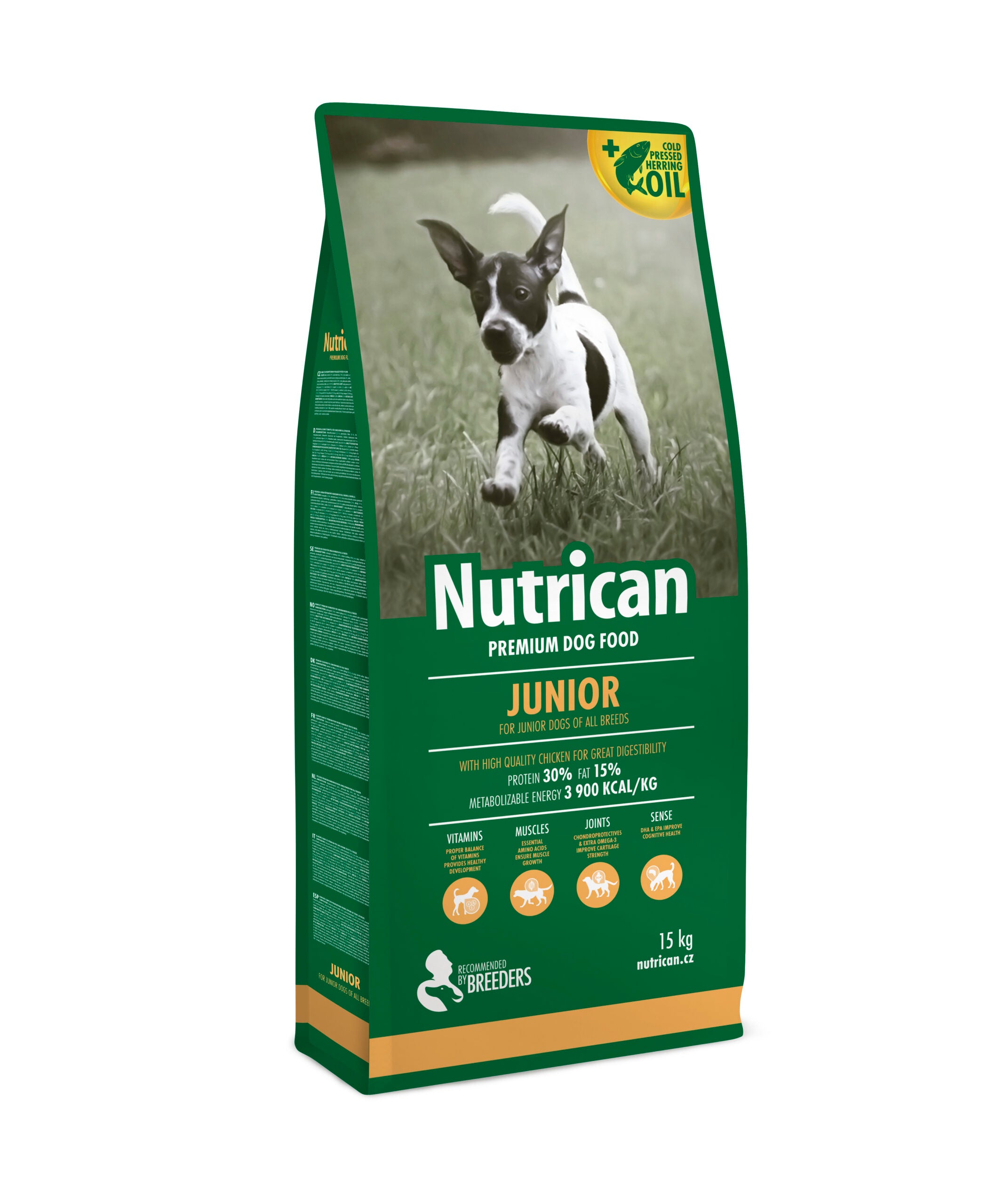 Nutrican Junior Dog Food - 15 kg