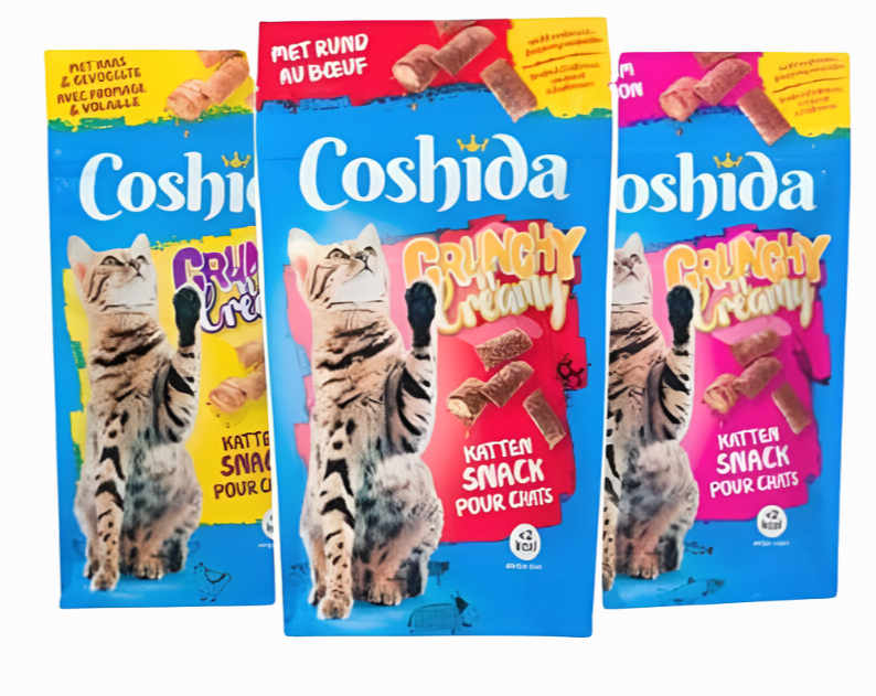 Coshida Treats For Cats - Crunchy & Creamy -70 g