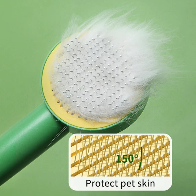 Self Cleaning Hair Brush For Cats & Dogs