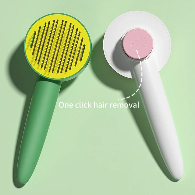 Self Cleaning Hair Brush For Cats & Dogs