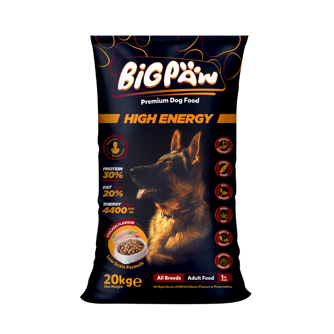 Big Paw High Energy – 20 KG