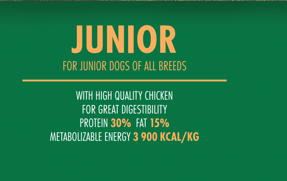 Nutrican Junior Dog Food - 15 kg