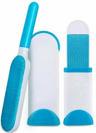 Pet Hair Remover Brush With Self-Cleaning Base
