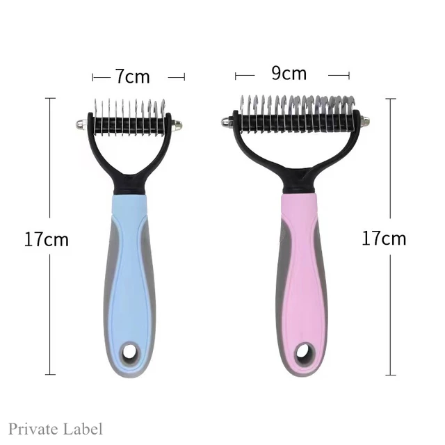 FurEase Dematting Comb For Cats & Dogs - Fur Knots Removal Comb