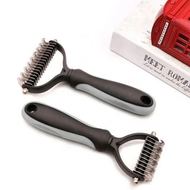 FurEase Dematting Comb For Cats & Dogs - Fur Knots Removal Comb