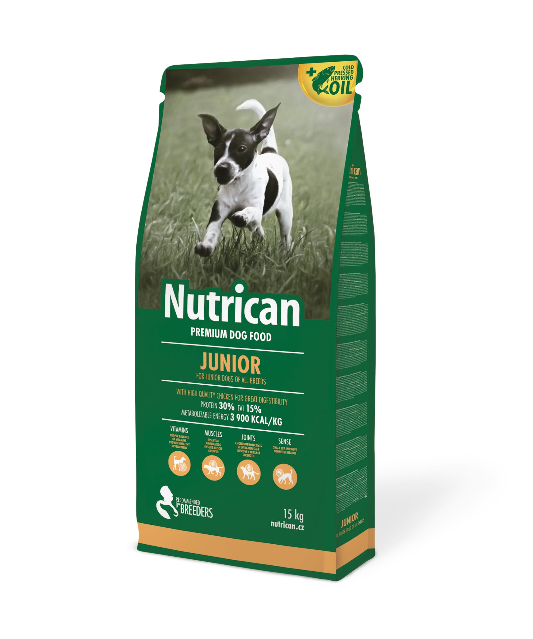 Nutrican Junior Dog Food - 15 kg