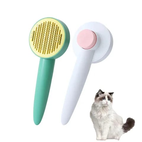 Self Cleaning Hair Brush For Cats & Dogs