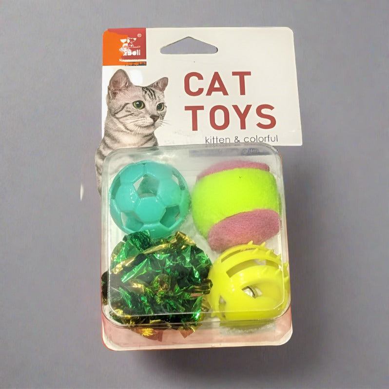 Nunbell Cat Toys - Pack of 4 Toys