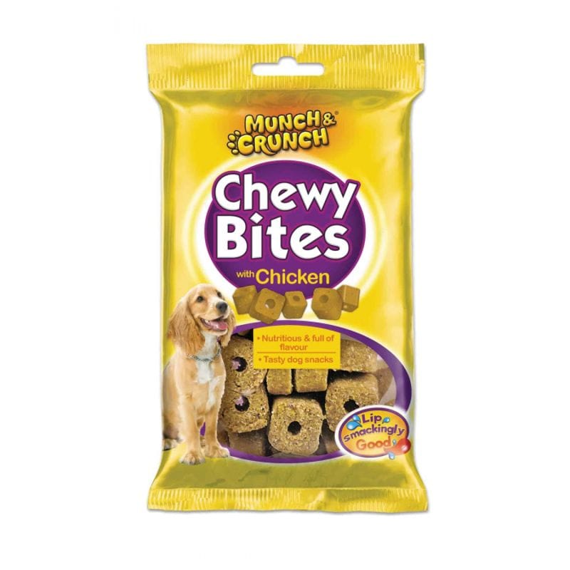 MUNCH & CRUNCH CHEWY BITES CHICKEN - 170g