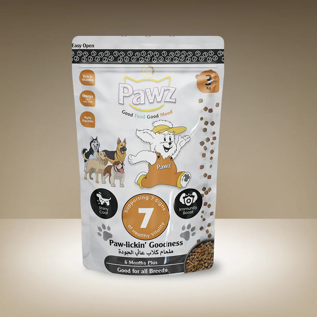 PAWZ DOG FOOD - 3KG