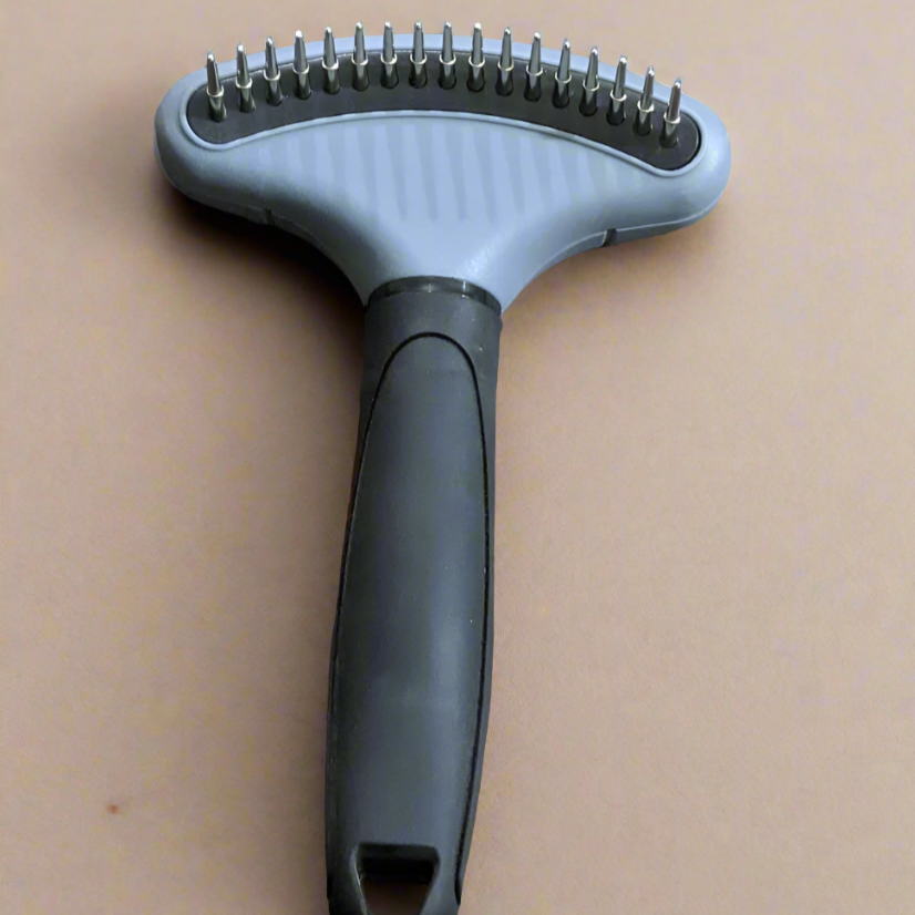 Nunbell Rake Comb - Undercoat Rake Comb with Stainless Needles